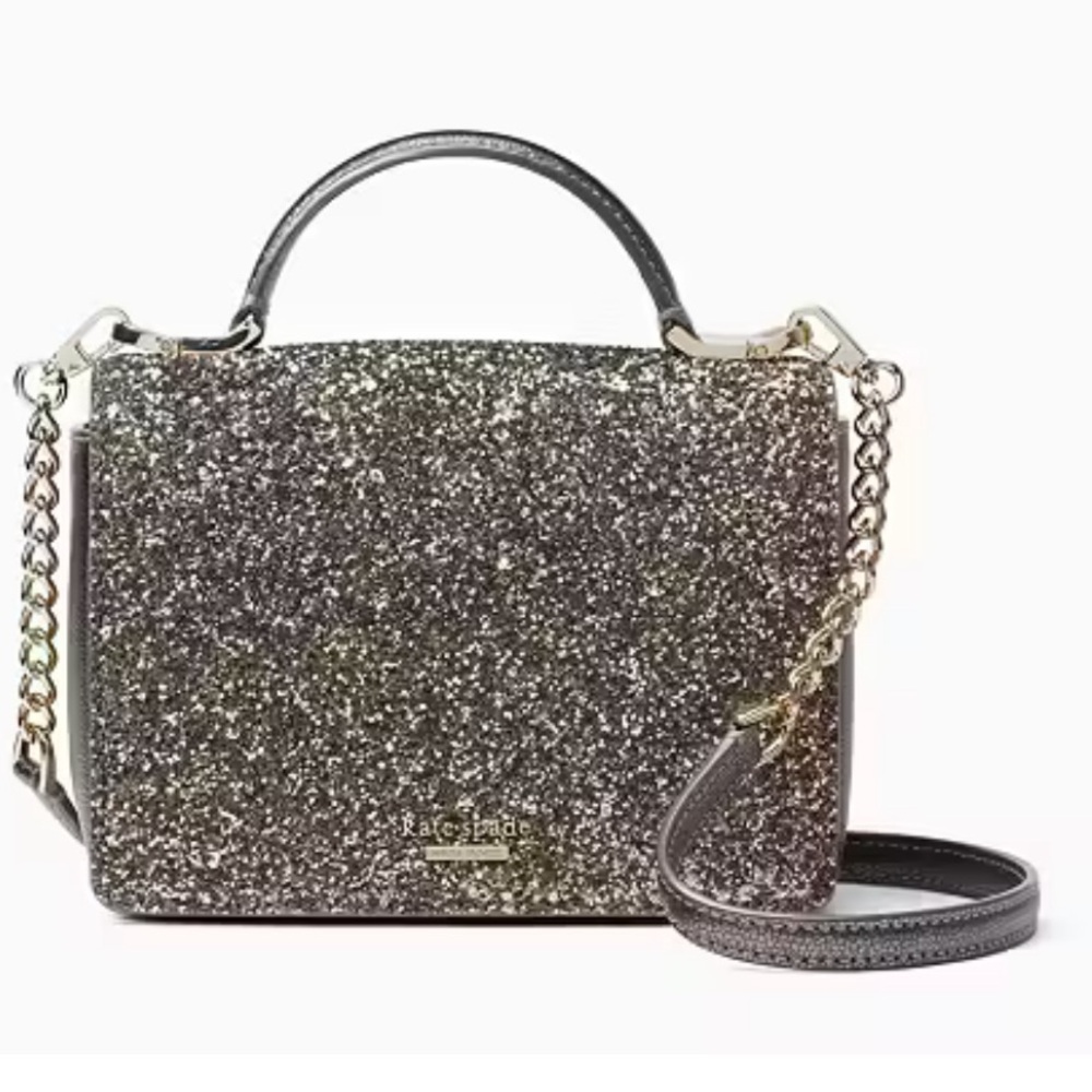 EUC Kate Spade Laurel Way Glitter Maisie Crossbody Purse
